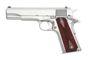 Colt 1991 .38 Super 1911 Government Bright Stainless O2071ELC2