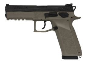 CZ p-09 9mm fde 19 round mags omega pistol