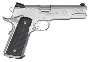 springfield 1911 trp stainless .45 acp Tactical Response pistol