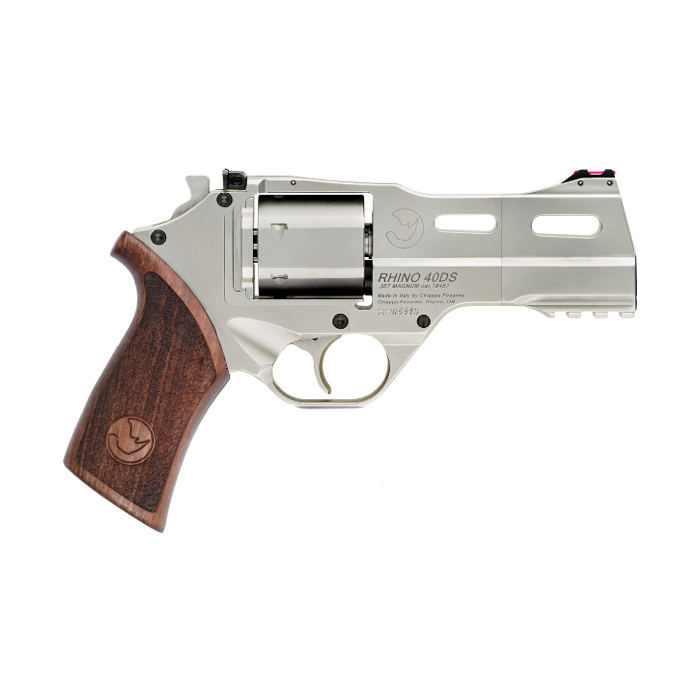 Chiappa White Rhino 40ds 357 Mag Nickel Finish 4 In Double Action 6